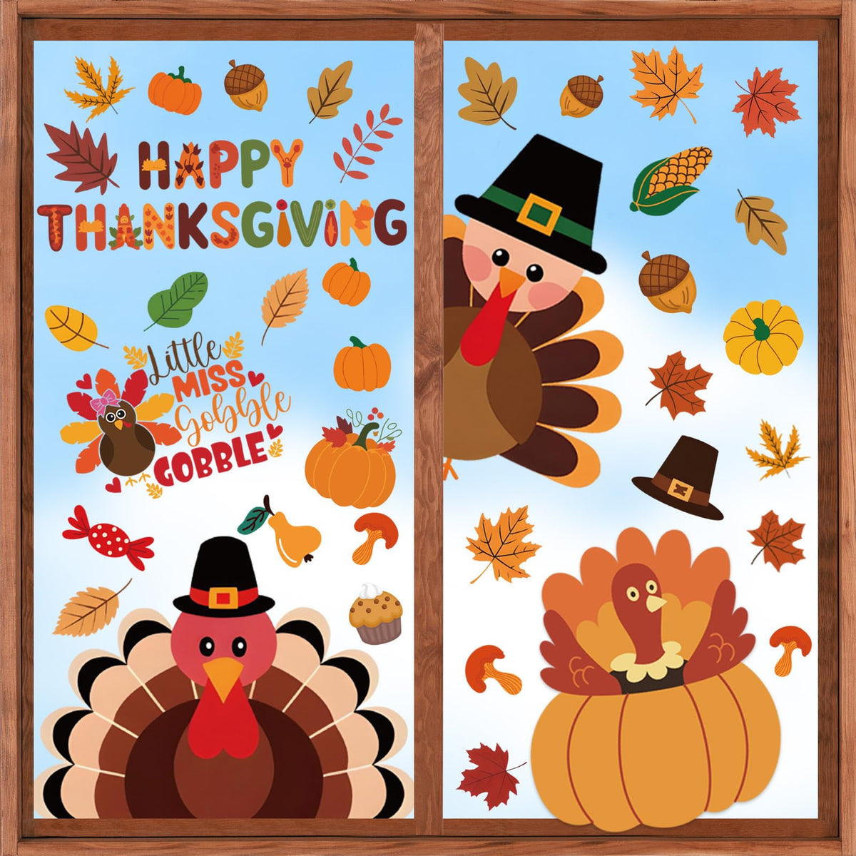 Halloween Window Clings Stickers Decor Fall Halloween Decorations Indoor