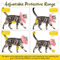 EXPAWLORER Cat Cone Collar Soft, Cat E Collar Recovery After Surgery to Stop Licking, Adjustable Waterproof Cute Neck Elizabethan Pet Kitten Puppy Donut Pillow for Cats Puppy Wound Healing, PinkM