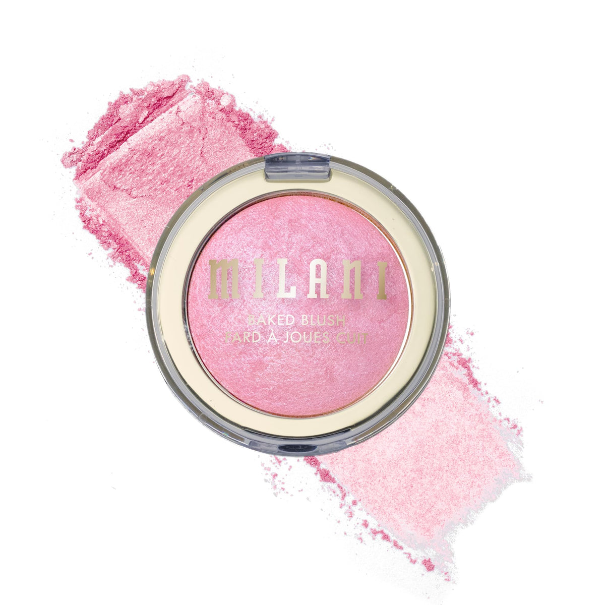 Milani Baked Blush, Updated Powder Blush for Cheeks, Cruelty Free Makeup - Shape, Contour & Highlight Face for a Shimmery or Matte Finish - Luminoso