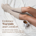 Unboxme Gifts Warm & Cozy Ultra-Luxe Cloud Sock, Gift for Women & Men