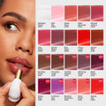 REVLON Super Lustrous Glass Shine Balm, Sheer Glossy Tinted Lip Balm, Hydrating Formula with Hyaluronic Acid, Aloe & Rose Quartz, 020 Glaring Red, 0.11 oz