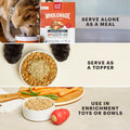 The Honest Kitchen Human Grade Wholemade™ Dehydrated Whole Grain Dog Food - Complete & Balanced Meal or Topper - Chicken, 10 Pound (makes 40 Pounds)