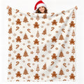 Christmas Dog Tree Blanket Soft Cozy Lightweight Xmas Throw Blanket for Couch Sofa Bed Living Room Home Decor for Boys Girls Kids Adults Gift 50x60 inch