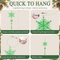 Crystal Ornaments for Christmas Tree Winter Wonderland Decorations