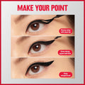 Revlon ColorStay Wing Line Liquid Eyeliner, Blackest Black, 0.04 fl oz | Waterproof liquid eyeliner with angled tip for easy wings & cat eyes. Smudge-proof, up to 24hr wear.