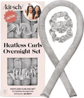 Kitsch Satin Heatless Curls Overnight Set - Sunset Tie Dye