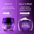 Olay Retinol Night Cream for Women, MAX, Anti-Aging Face Mousturizer, Fragrance-Free, Non Greasy - Anti-Wrinkle, Smooth Fine Lines, Hydrating Skin Care - Triple Collagen Cream, Niacinamide, 1.7oz