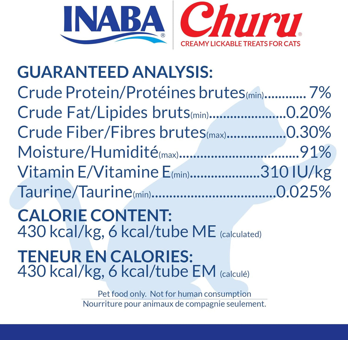 INABA Churu Cat Treats, Lickable, Squeezable Creamy Purée Cat Treat with Green Tea Extract & Taurine, 0.5 Ounces Each Tube, 20 Tubes, Tuna Variety