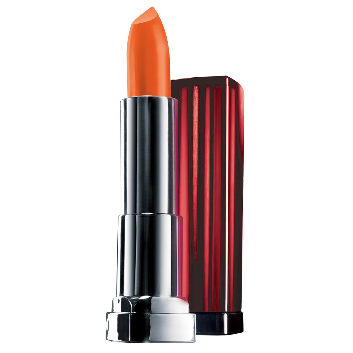Maybelline Color Sensational Lipstick, Lip Makeup, Matte Finish, Hydrating Lipstick, Nude, Pink, Red, Plum Lip Color, Divine Wine, 1 Count