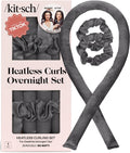 Kitsch Satin Heatless Curls Overnight Set - Sunset Tie Dye