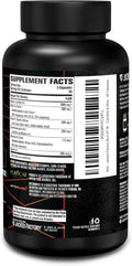 Jacked Factory Burn-XT Max - High-Performance Thermogenic Fat Burner & Appetite Suppressant for Weight Loss w/PurCaf Organic Caffeine, MitoBurn, Green Tea, Acetyl L Carnitine & More - 90 Capsules