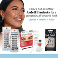 Ardell Seamless Under Lash Cluster Glue & Seal - Clear, Eyelash Glue for Clusters, Long Lasting Hold Eyelash Adhesive with Vitamins A, C, E, 4.2 g, 1 Pack