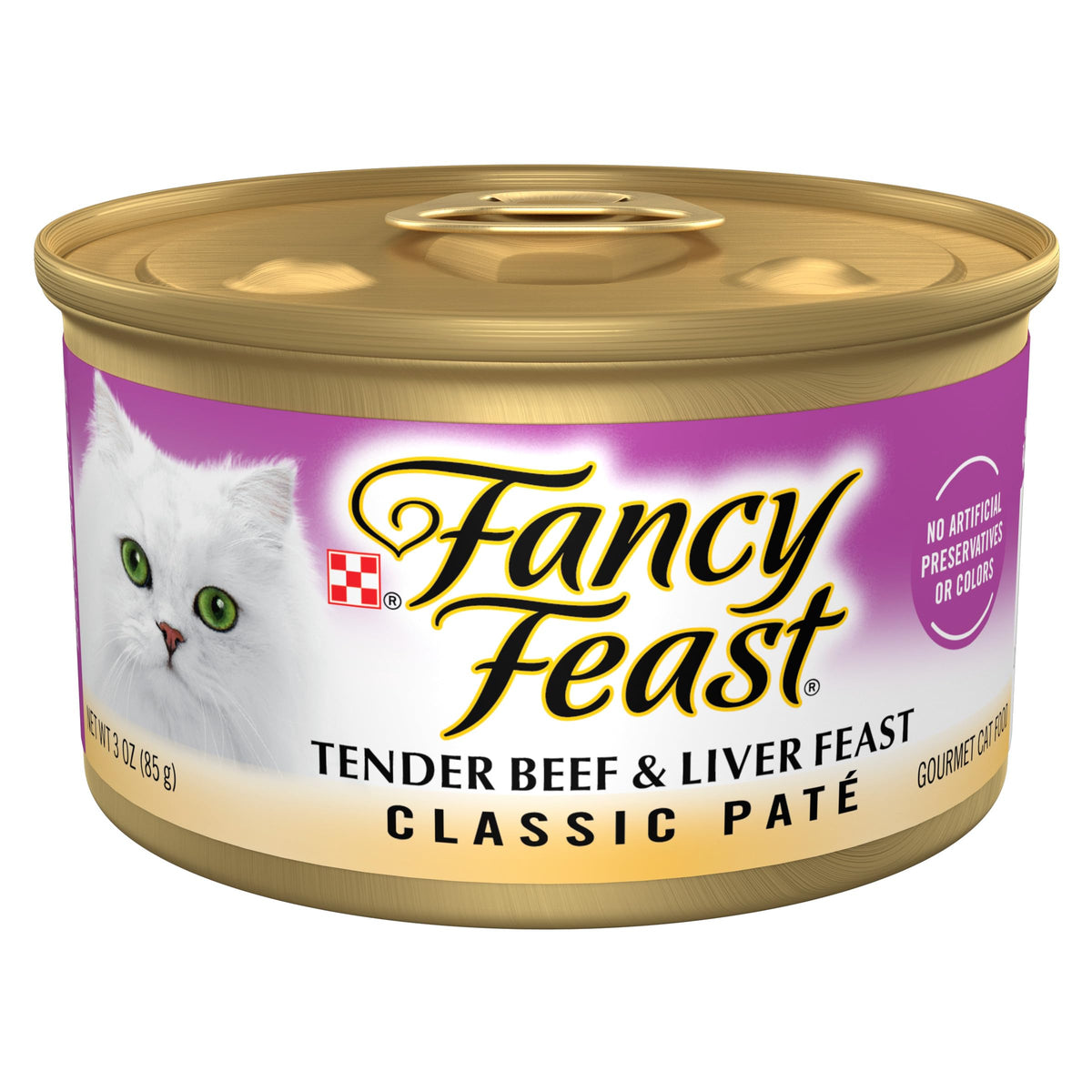 Purina Fancy Feast Gravy Lovers Poultry and Beef Grilled Gourmet Wet Cat Food Variety Pack - (Pack of 30) 3 oz. Cans