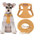 Puppytie xs Dog Harness with Multifunction Dog Leash,Soft Adjustable No Choke Escape Proof Pet Harness Vest,red-Camellia,XS