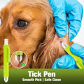 10 Pcs Tick Removal Tool Kit for Dogs, Cats & Humans | Safe No-Squeeze Tick Remover Set with Twister-Style Hooks, Portable Storage Case for Home & Outdoor Use