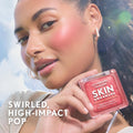 COVERGIRL TruBlend Skin Enhancer Baked Luminous Blush, with Hyaluronic Acid & White Rose Extract, Blends Seamlessly - Please Please Pink (Bright Pink with Light Swirls)
