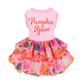 Fitwarm Halloween Pumpkin Dog Dress, Funny Dog Halloween Costumes, Doggy Clothes for Small Dogs Girl, Pet Apparel, Orange, Black, Purple, Small