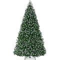 Best Choice Products Artificial Christmas Tree, 12ft Premium Unlit Realistic Spruce Holiday Décor w/Dense Branches, Easy Assembly, Metal Base - Green Spruce