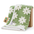 LE SURE Waterproof Dog Blankets for Small Dogs Cute Cozy 3D Jacquard,25x35
