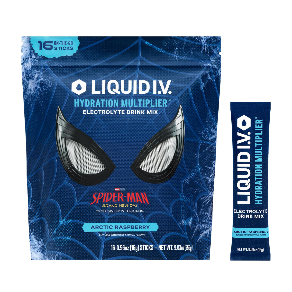 Liquid I.V.® Hydration Multiplier - Lemon Lime | Electrolyte Powder Drink Mix | 1 Pack (16 Servings)