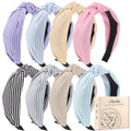 obeoby 8 Pack Halloween Headbands, Halloween Hair Accessories Gifts