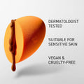 Real Techniques Miracle Complexion Sponge, 2 Pack, For Applying Liquid & Cream Foundation, Skin Tint & Concealer, Makeup Blending Sponge, Natural Finish, Latex-Free & Cruelty-Free