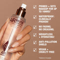 Charlotte Tilbury Airbrush Flawless Setting Spray - Ultra-Fine Hydrating Mist to Prime & Set Makeup Up to 16Hr – Soothes and Blurs Skin, Waterproof, Wedding Makeup