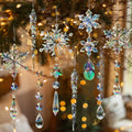 Crystal Ornaments for Christmas Tree Winter Wonderland Decorations