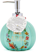Fall Teal Pumpkin Soap Dispenser, Harvest Lemon Scent