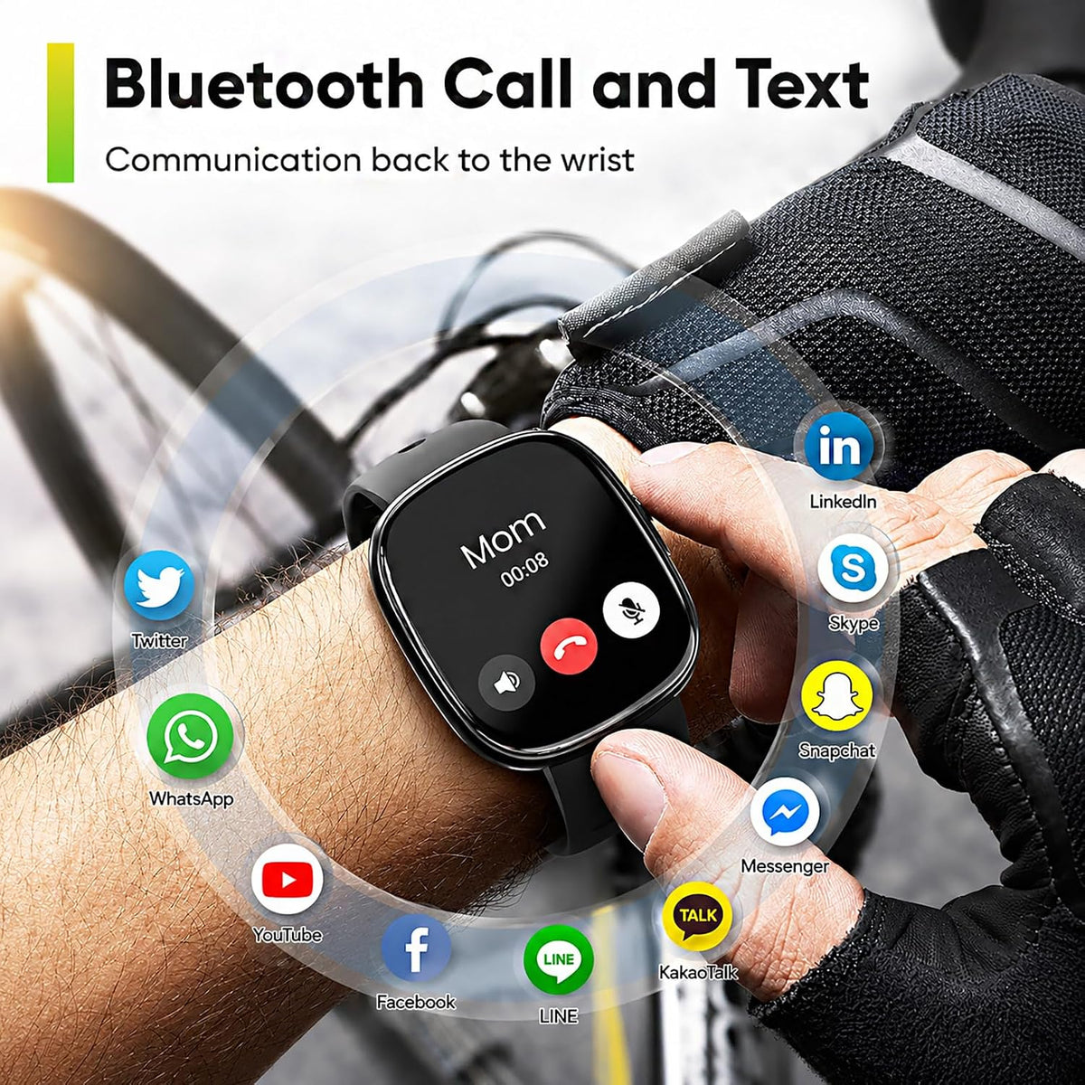 Smart Watch for Men/Women, Fitness Tracker with 120+ Sport Modes