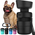 lesotc Dog Water Bottle, Portable Pet Water Dispenser, Leak Proof Travel Squeeze Water Bottle for Dogs, Puppy Essentials Dog Stuff Accessories for Outdoor Walking, Hiking, BPA-Free, Lightweight