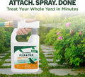 Vet's Best Flea & Tick, Mosquito, Yard & Kennel Spray for Dogs, 32 oz | Plant-Based Yard Treatment, Kills Fleas, Ticks & Mosquitoes, Ready-to-Use Hose Attachment, Safe for Plants, Made in USA