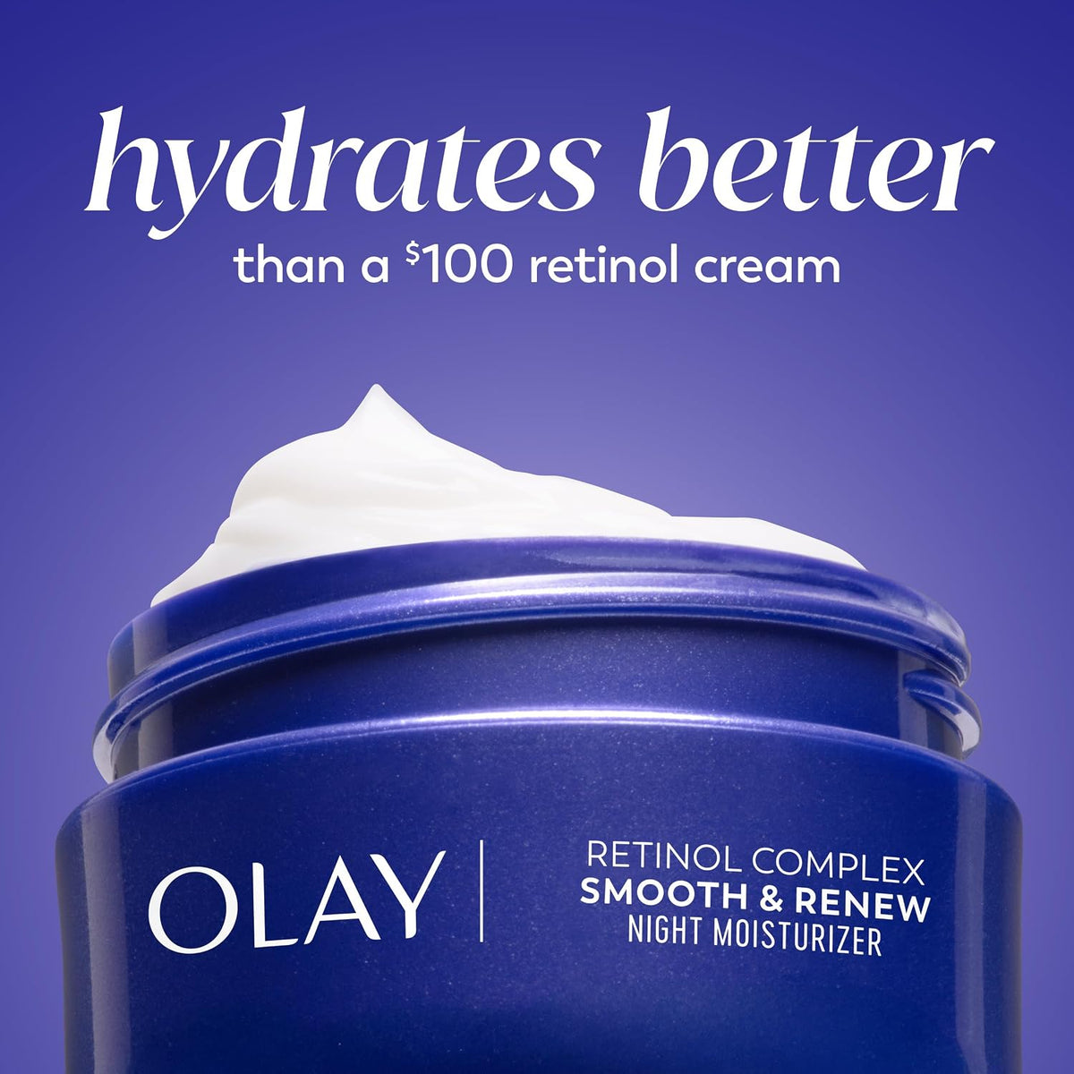 Olay Regenerist Radiance Retinol Face Moisturizer: Smooth & Renew Cream for Women - Fragrance-Free, Anti-Aging, Anti-Wrinkle, Tightening & Brightening - 2 Oz