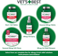 Vet's Best Allergy Itch Relief Dog Shampoo, Oatmeal Dog Shampoo for Itchy Skin, Cleans and Relieves Discomfort from Seasonal Allergies, Anti Itch Dog Soap, 16 Oz