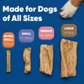 Virbac C.E.T.® Enzymatic Oral Hygiene Chews for Dogs, Medium - Plaque & Tartar Control - Single Layer Beefhide with Exclusive Dual-Enzyme System & Tasty Chicken Flavor - Easy to Give Dog Dental Chew