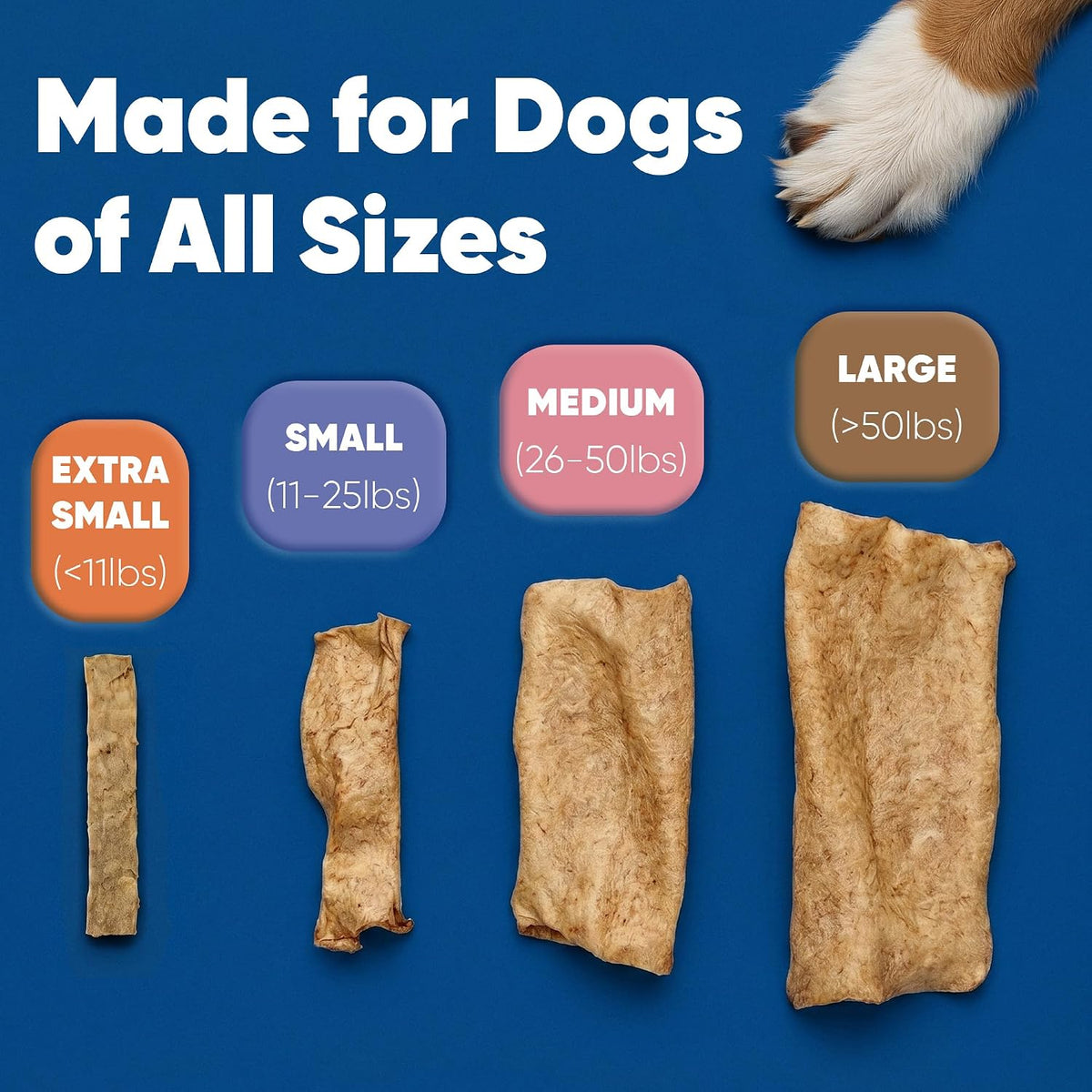 Virbac C.E.T.® Enzymatic Oral Hygiene Chews for Dogs, Medium - Plaque & Tartar Control - Single Layer Beefhide with Exclusive Dual-Enzyme System & Tasty Chicken Flavor - Easy to Give Dog Dental Chew
