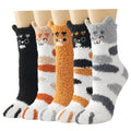 Fuzzy Socks for Women Fluffy Cozy Slipper Socks Fall Halloween Socks Gifts | Soft Thick Plush Warm Socks, Christmas Winter Gifts for Ladies,Comfortable Indoor Home Socks, Sleep Slipper Socks