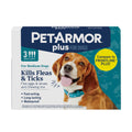 PetArmor Plus Flea & Tick Topical Dogs 45-88 lbs, 6-Month | Ideal for Large Dogs 45-88 lbs; Kills Fleas, Eggs, Larvae, Ticks & Lice; 6-month supply; Waterproof Nose-to-Tail