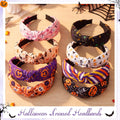 obeoby 8 Pack Halloween Headbands, Halloween Hair Accessories Gifts