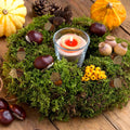 Winlyn 100 Pcs Realistic Artificial Acorns Wooden Brown Acorns Autumn Decorations 1.2" Rustic Farmhouse Home Thanksgiving Wedding Fall Arrangement Wreaths Bowl Fillers