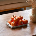 Pumpkin Decor Orange Set of 12 Harvest Thanksgiving Fall Decoration