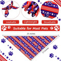 Weewooday 9 Pcs Holiday Dog Bandanas Halloween Trick or Treat Thanksgiving Christmas Bandanas Birthday Scarf Adjustable Large Pet Washable Scarves for Medium Boy Costume Supply