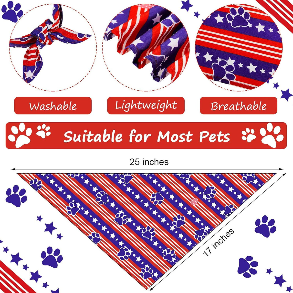 Weewooday 9 Pcs Holiday Dog Bandanas Halloween Trick or Treat Thanksgiving Christmas Bandanas Birthday Scarf Adjustable Large Pet Washable Scarves for Medium Boy Costume Supply