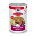 Hill's Science Diet Adult 1-6 Wet Dog Food, Beef & Vegetables, 12.8 oz. Cans, 12-Pack