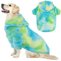 Tie-Dye Dog Hoodie Sweaters for Large Dogs Designed Dog Clothes