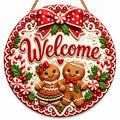 Thanksgiving Decorations - Fall Thanksgiving Welcome Sign for Front Door