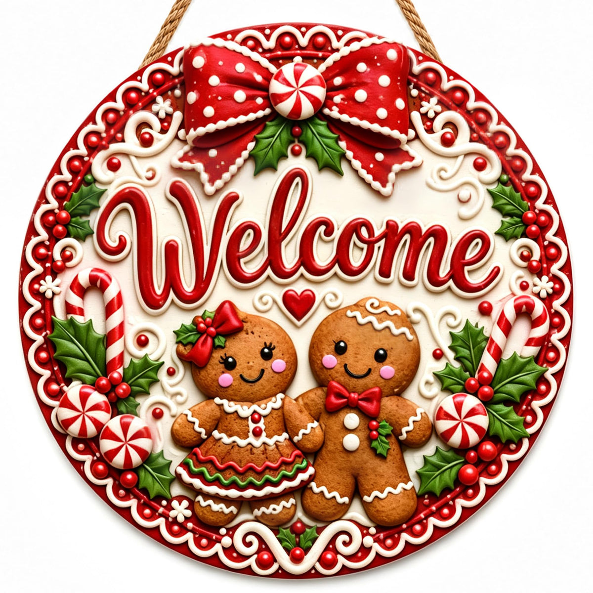 Thanksgiving Decorations - Fall Thanksgiving Welcome Sign for Front Door