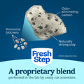 Fresh Step Heavy Duty Odor Block Advanced Multi Cat Clumping Litter with Febreze, 17.5 lb (Package May Vary)
