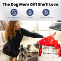 Rubyloo Puffer Dog Travel Bag for Dog Moms, Diaper Bag with Travel Bowls