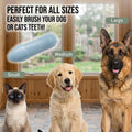 Hampton Distribution 4-Pack Pet Dental Care Kit - 360° Silicone Dog & Cat Finger Pet Toothbrush